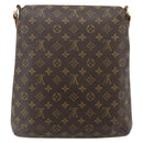 LOUIS VUITTON Monogram Musette Shoulder Bag M51256 LV Auth 179633-2