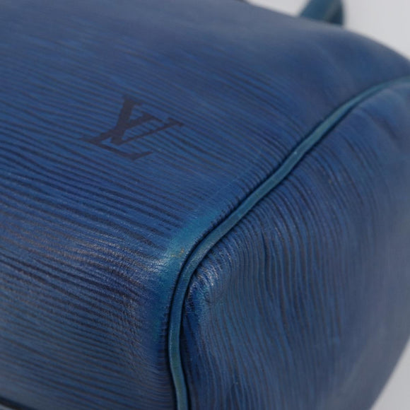 LOUIS VUITTON Epi Speedy 25 Hand Bag Toledo Blue M43015 LV Auth 179635