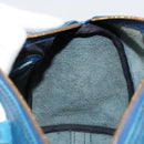 LOUIS VUITTON Epi Speedy 25 Hand Bag Toledo Blue M43015 LV Auth 179635-19