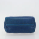 LOUIS VUITTON Epi Speedy 25 Hand Bag Toledo Blue M43015 LV Auth 179635-5