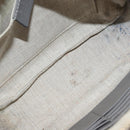 GUCCI Micro GG Canvas Guccissima Bag Leather Outlet Gray Gold 449413 Auth 179640-17