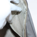 GUCCI Micro GG Canvas Guccissima Bag Leather Outlet Gray Gold 449413 Auth 179640-20
