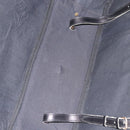 GUCCI GG Canvas Web Sherry Line Suitcase Black Gold Auth 179648-11