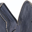 GUCCI GG Canvas Web Sherry Line Suitcase Black Gold Auth 179648-22