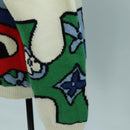 LOUIS VUITTON Knit Sweater Wool Multicolor LV Auth 179650M-10