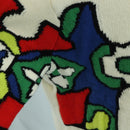 LOUIS VUITTON Knit Sweater Wool Multicolor LV Auth 179650M-6