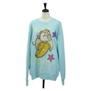 GUCCI Bananya Collaboration Trainer Cotton Light Blue Auth 179651M-1