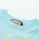 GUCCI Bananya Collaboration Trainer Cotton Light Blue Auth 179651M-14