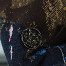 LOUIS VUITTON Knitted Hoodie Cotton Blue LV Auth 179652M-11