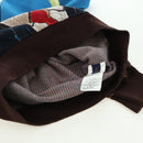LOUIS VUITTON Knitted Hoodie Cotton Blue LV Auth 179652M-14