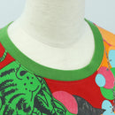 Christian Dior T Shirt Cotton Multicolor Auth 179653M-5