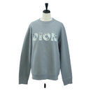 Christian Dior Trainer Cotton Gray Auth 179654M-1