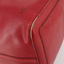 LOUIS VUITTON Epi Keepall 55 Boston Bag Red M42957 LV Auth 179665A-9