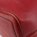 LOUIS VUITTON Epi Keepall 55 Boston Bag Red M42957 LV Auth 179665A-16