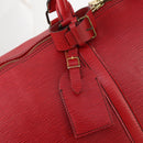LOUIS VUITTON Epi Keepall 55 Boston Bag Red M42957 LV Auth 179665A-18