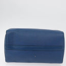 LOUIS VUITTON Epi Speedy 25 Hand Bag Toledo Blue M43015 LV Auth 179667A-6