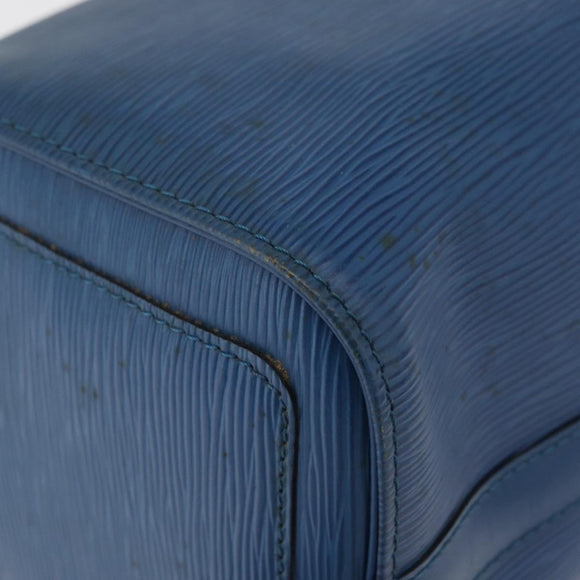 LOUIS VUITTON Epi Speedy 25 Hand Bag Toledo Blue M43015 LV Auth 179667A
