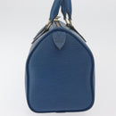 LOUIS VUITTON Epi Speedy 25 Hand Bag Toledo Blue M43015 LV Auth 179667A-5