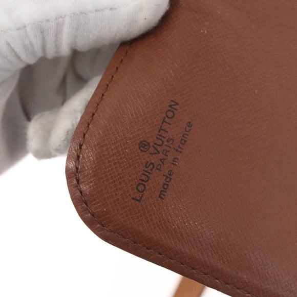 LOUIS VUITTON Monogram Cartouchiere MM Umhängetasche M51253 LV Auth 179669