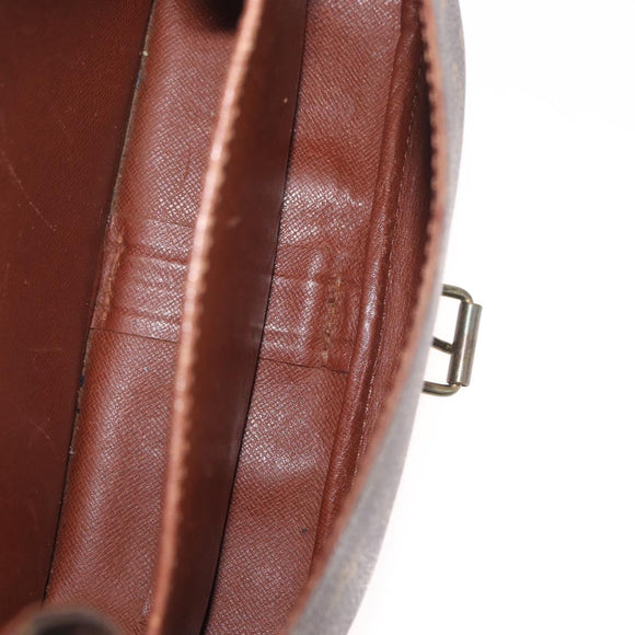 LOUIS VUITTON Monogram Cartouchiere MM Umhängetasche M51253 LV Auth 179669