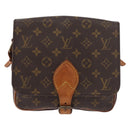 LOUIS VUITTON Monogram Cartouchiere MM Umhängetasche M51253 LV Auth 179669-13