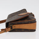 LOUIS VUITTON Monogram Cartouchiere MM Umhängetasche M51253 LV Auth 179669-4