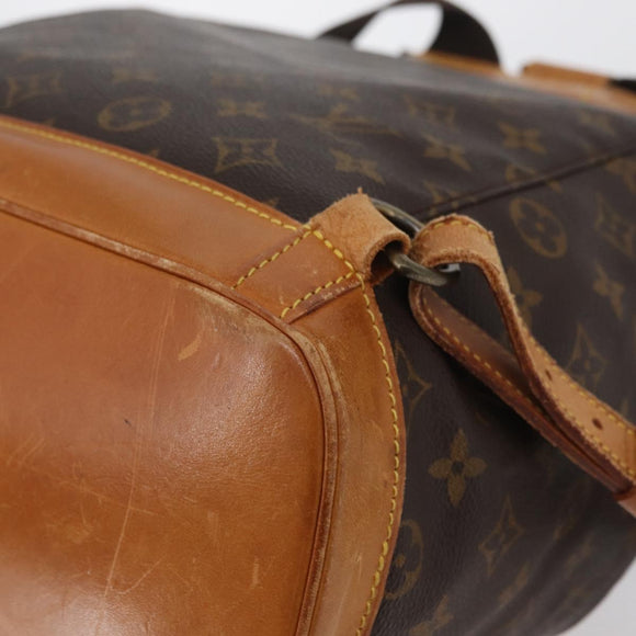 LOUIS VUITTON Monogram Montsouris GM Backpack M51135 LV Auth 179670