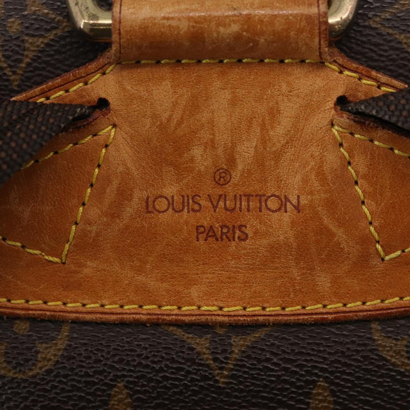 LOUIS VUITTON Monogram Montsouris GM Backpack M51135 LV Auth 179670