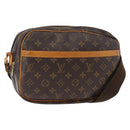 LOUIS VUITTON Monogram Reporter PM Umhängetasche M45254 LV Auth 179671-1