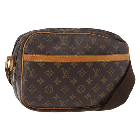 LOUIS VUITTON Monogram Reporter PM Umhängetasche M45254 LV Auth 179671