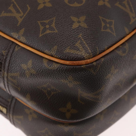 LOUIS VUITTON Monogram Reporter PM Umhängetasche M45254 LV Auth 179671