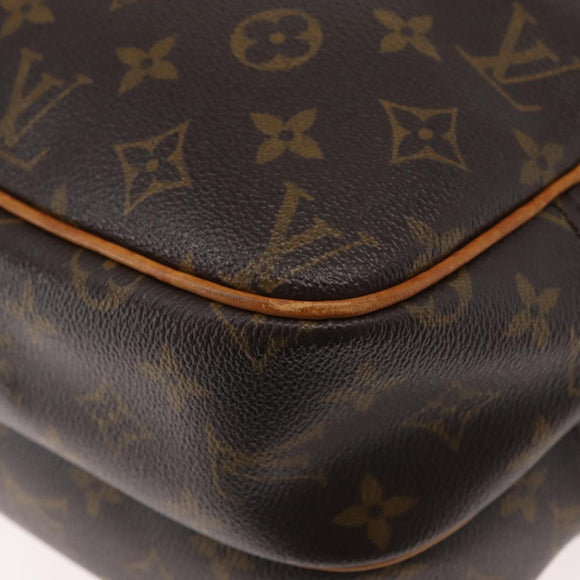 LOUIS VUITTON Monogram Reporter PM Umhängetasche M45254 LV Auth 179671