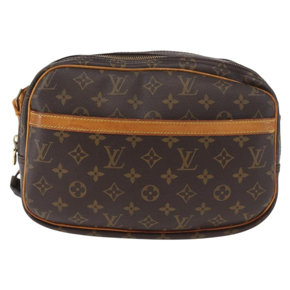 LOUIS VUITTON Monogram Reporter PM Umhängetasche M45254 LV Auth 179671