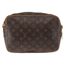 LOUIS VUITTON Monogram Reporter PM Umhängetasche M45254 LV Auth 179671-2