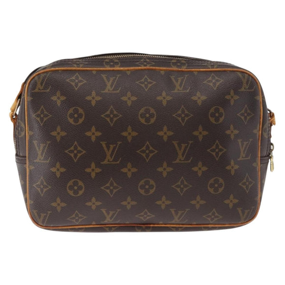 LOUIS VUITTON Monogram Reporter PM Umhängetasche M45254 LV Auth 179671