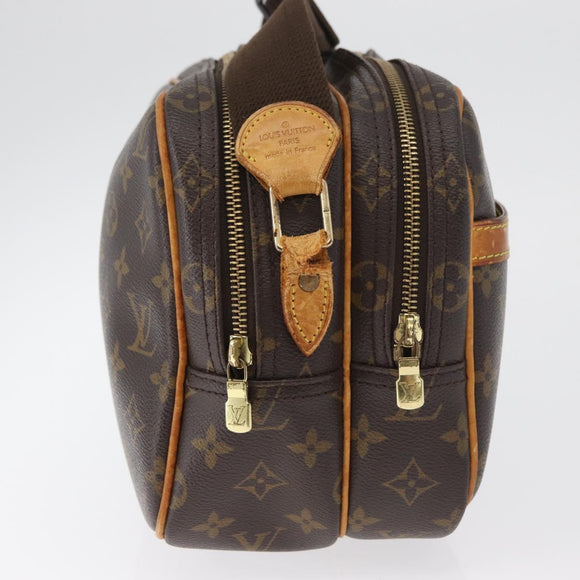 LOUIS VUITTON Monogram Reporter PM Umhängetasche M45254 LV Auth 179671