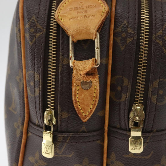 LOUIS VUITTON Monogram Reporter PM Umhängetasche M45254 LV Auth 179671
