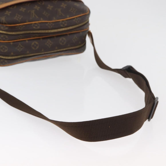 LOUIS VUITTON Monogram Reporter PM Umhängetasche M45254 LV Auth 179671