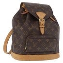 LOUIS VUITTON Monogram Montsouris MM Backpack M51136 LV Auth 179675A-1
