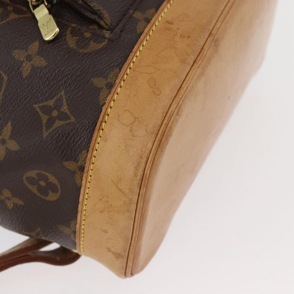 LOUIS VUITTON Monogram Montsouris MM Backpack M51136 LV Auth 179675A