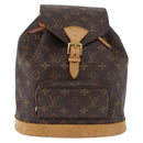 LOUIS VUITTON Monogram Montsouris MM Backpack M51136 LV Auth 179675A-13