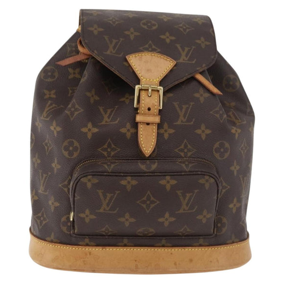 LOUIS VUITTON Monogram Montsouris MM Backpack M51136 LV Auth 179675A