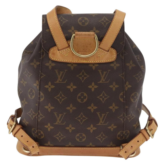 LOUIS VUITTON Monogram Montsouris MM Backpack M51136 LV Auth 179675A