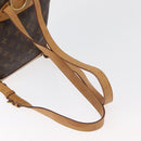 LOUIS VUITTON Monogram Montsouris MM Backpack M51136 LV Auth 179675A-8