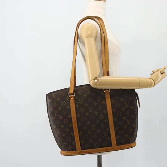 LOUIS VUITTON Monogram Babylone Tote Bag M51102 LV Auth 179680