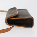 LOUIS VUITTON Monogram Pochette Florentine Heuptas M51855 LV Auth 179682-4