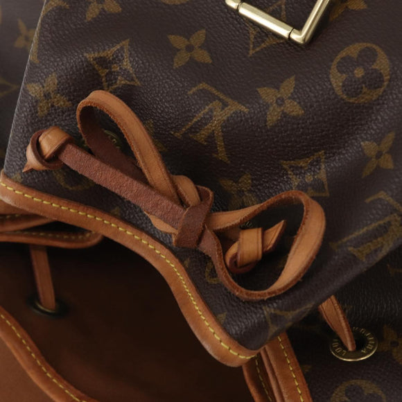 LOUIS VUITTON Monogram Montsouris GM Backpack M51135 LV Auth 179685A