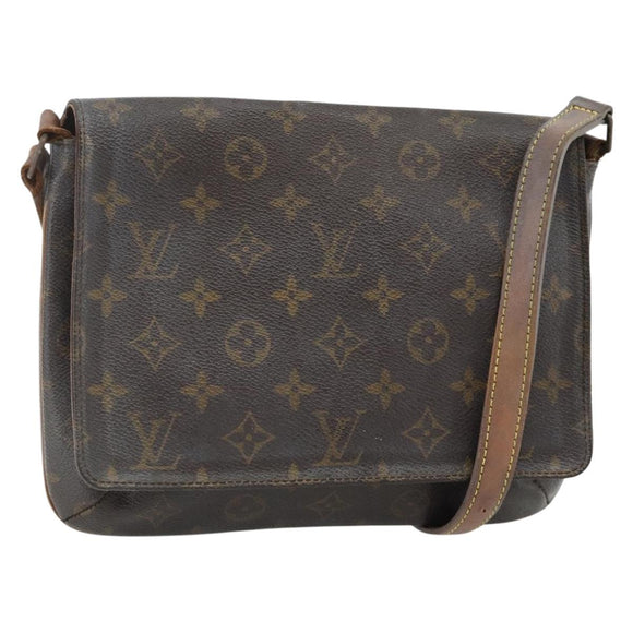 LOUIS VUITTON Monogram Musette Tango Long Strap Bag M51388 LV Auth 179686