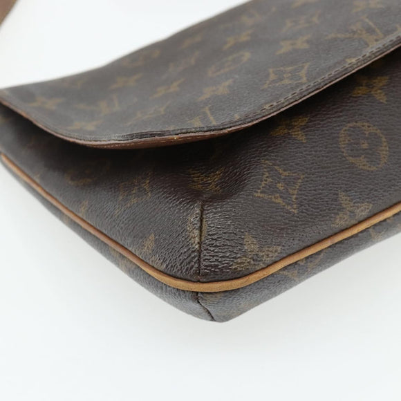 LOUIS VUITTON Monogram Musette Tango Long Strap Bag M51388 LV Auth 179686