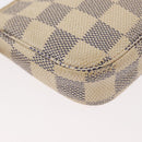 LOUIS VUITTON Damier Azur Mini Pochette Accessoires Pouch N63005 LV Auth 179688-16